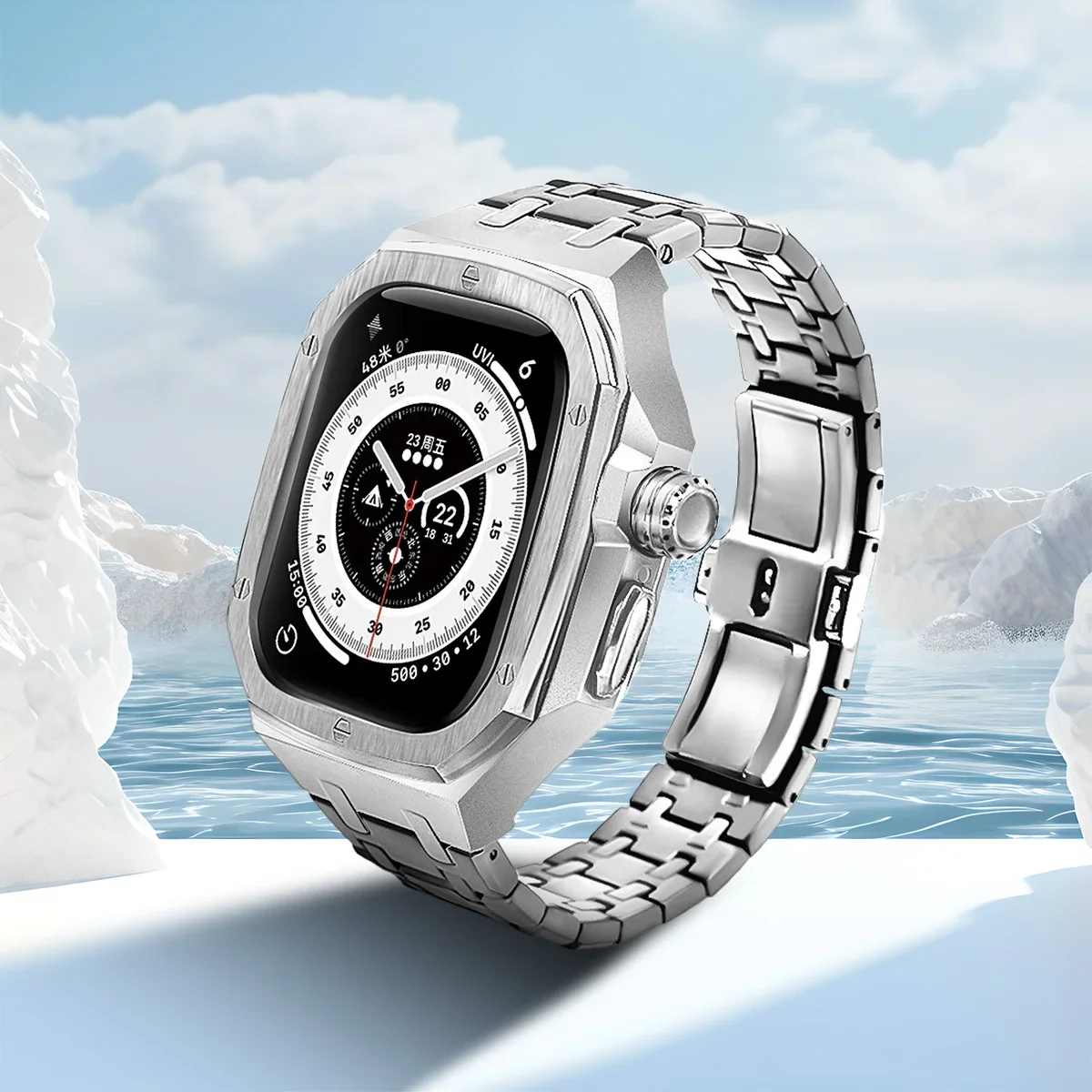 高級修正 Mod キット Apple Watch ウルトラ  - Luxury Watch Apple のレビューと価格