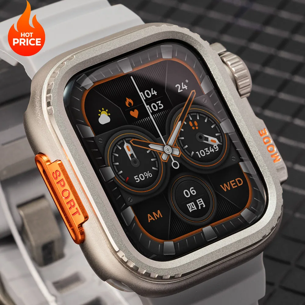 高級メタルケース Apple Watch 49mm 46mm - Luxury Watch Apple のレビューと価格