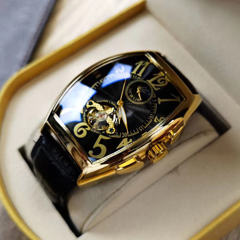 Sewor-メンズメカニカル腕時計,ゴールドトゥールビヨンウ - Luxury Watch Arabic のレビューと価格