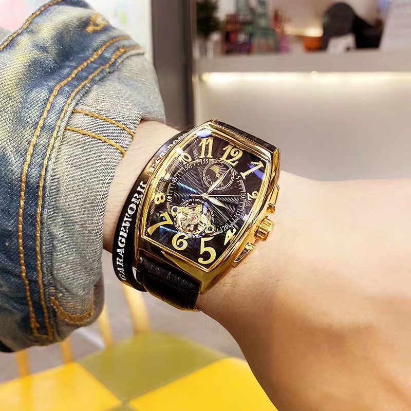 Sewor-メンズメカニカル腕時計,ゴールドトゥールビヨンウ - Luxury Watch Arabic のレビューと価格