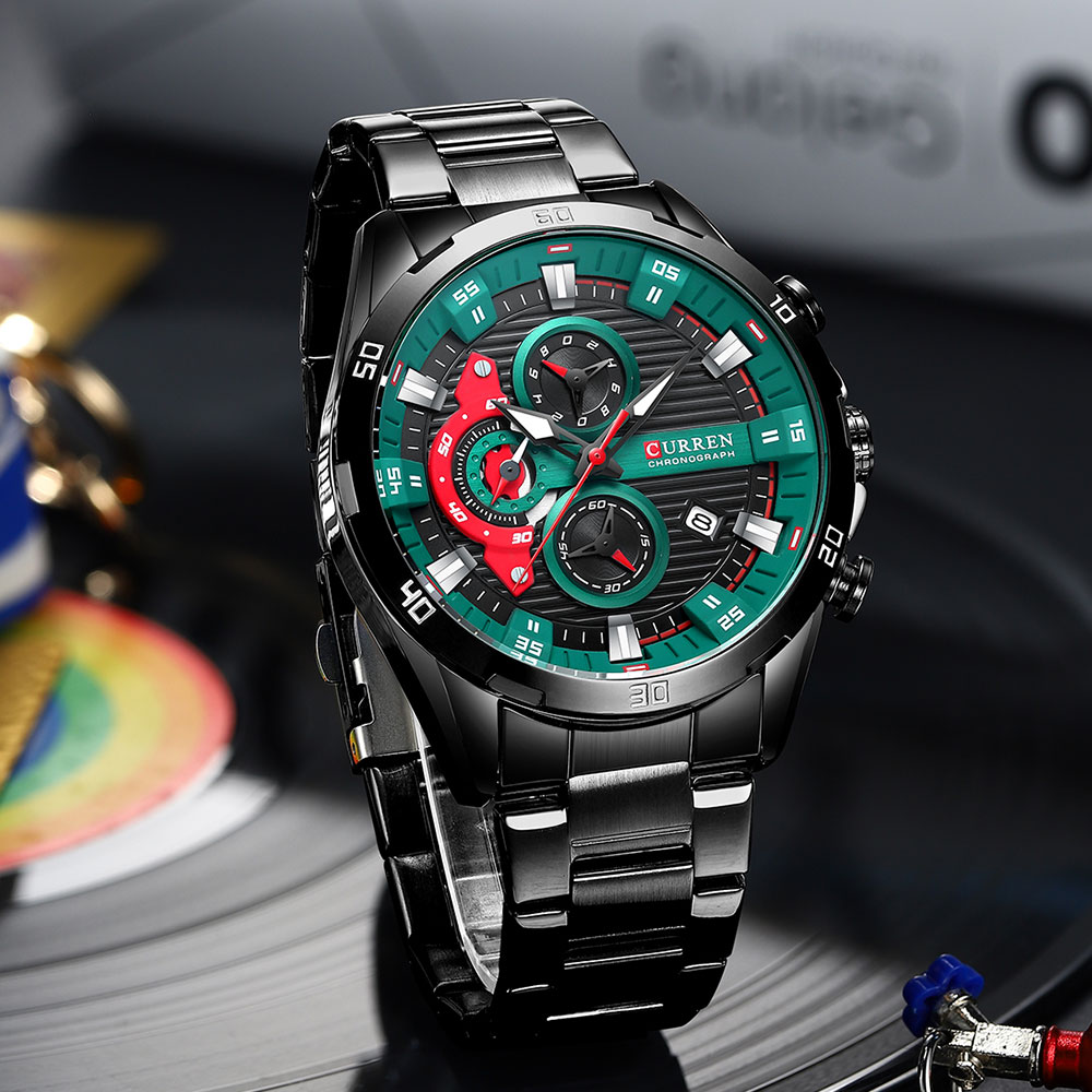 メンズスポーツウォッチ,メンズ腕時計,防水クロノグラフ,ミリ - Luxury Watch Apple のレビューと価格