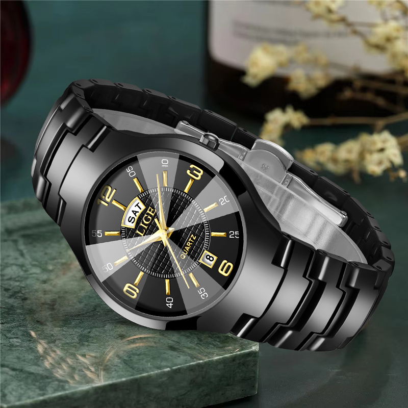 LIGE ファッションエレガントな女性の腕時計高級セラミック - Luxury Watch Women のレビューと価格