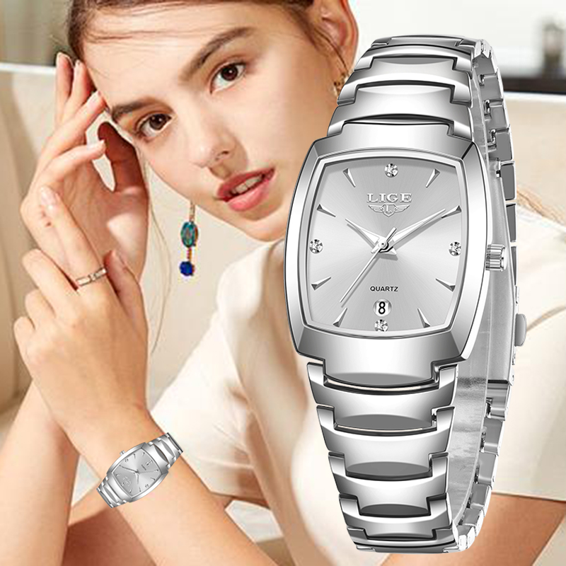 LIGE 2026 新作 レディース腕時計 ビジネス 高級  - Luxury Watch Women のレビューと価格