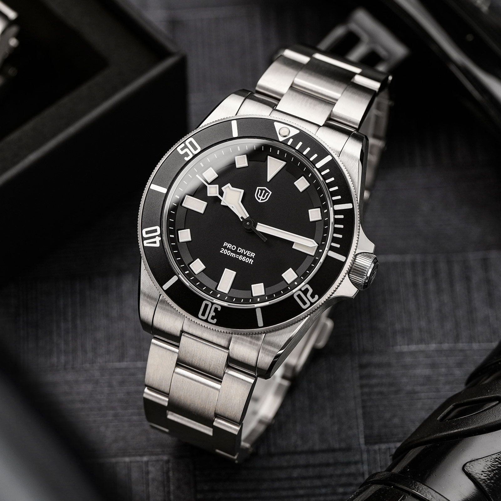 Watchdives WD1969 プロウォッチ VH31  - Rolex Watch Submariner のレビューと価格