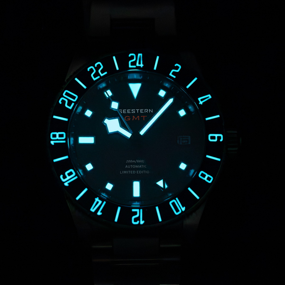SEESTERN ダイバーマンウォッチ チタン自動 GMT  - Rolex Watch Submariner のレビューと価格