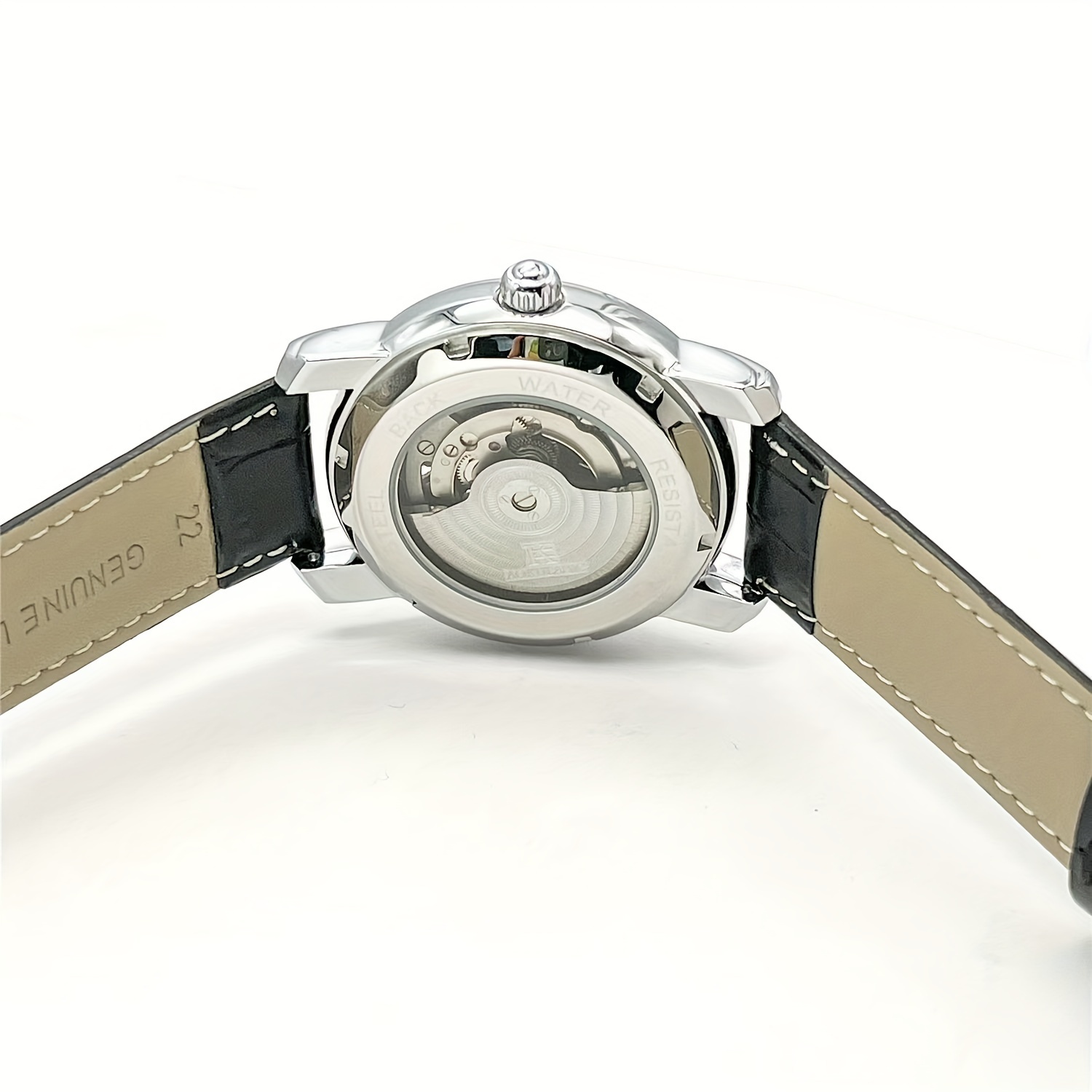 高級メンズ自動巻き機械式腕時計 - スタイリッシュな中空デザ - Luxury Watch Arabic のレビューと価格