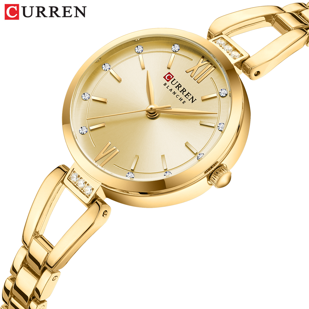 CURREN レディース腕時計エレガントなファッションオリジ - Luxury Watch Apple のレビューと価格