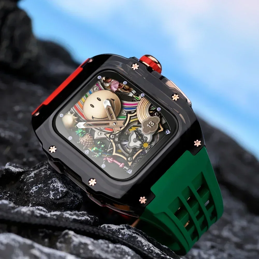 Apple Watch用の透明なケース,高級アクセサリー,i - Luxury Watch Apple のレビューと価格