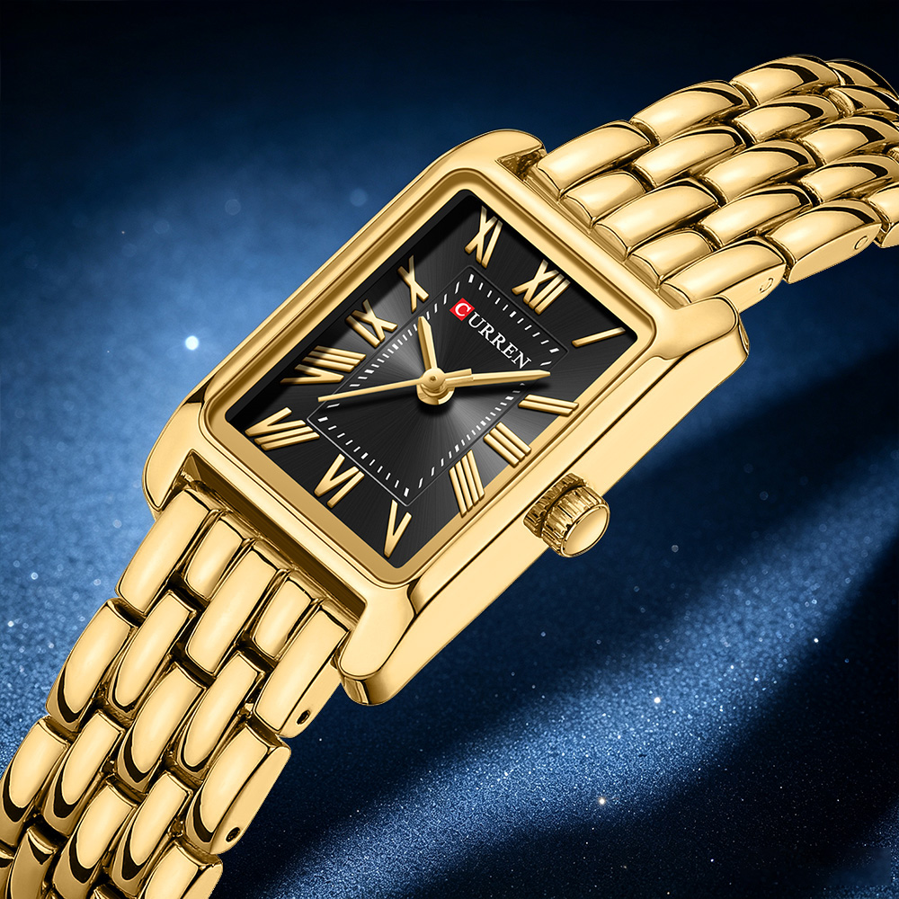 CURREN 高級レディースファッションクォーツ腕時計 シン - Luxury Watch Apple のレビューと価格