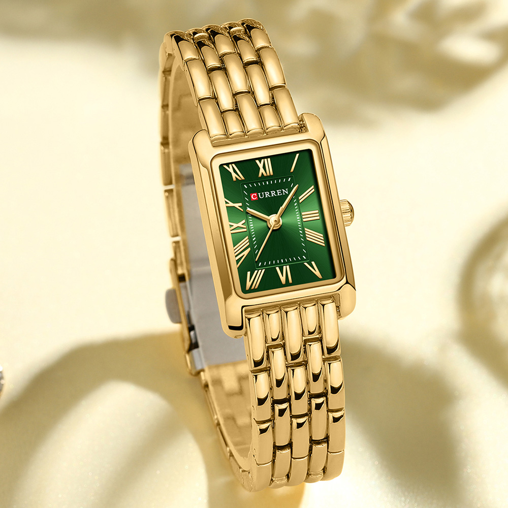 CURREN 高級レディースファッションクォーツ腕時計 シン - Luxury Watch Apple のレビューと価格
