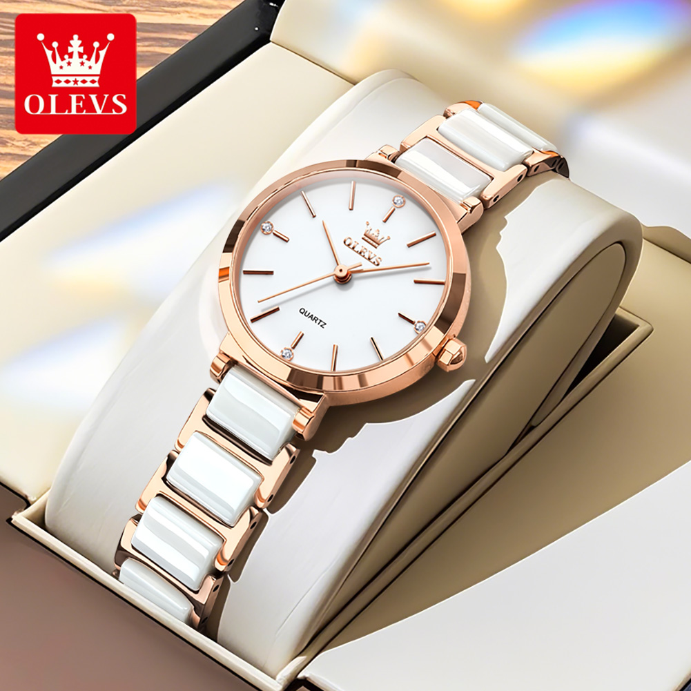 OLEVSレディース腕時計5877高級エレガントクォーツ腕時 - Luxury Watch Women のレビューと価格