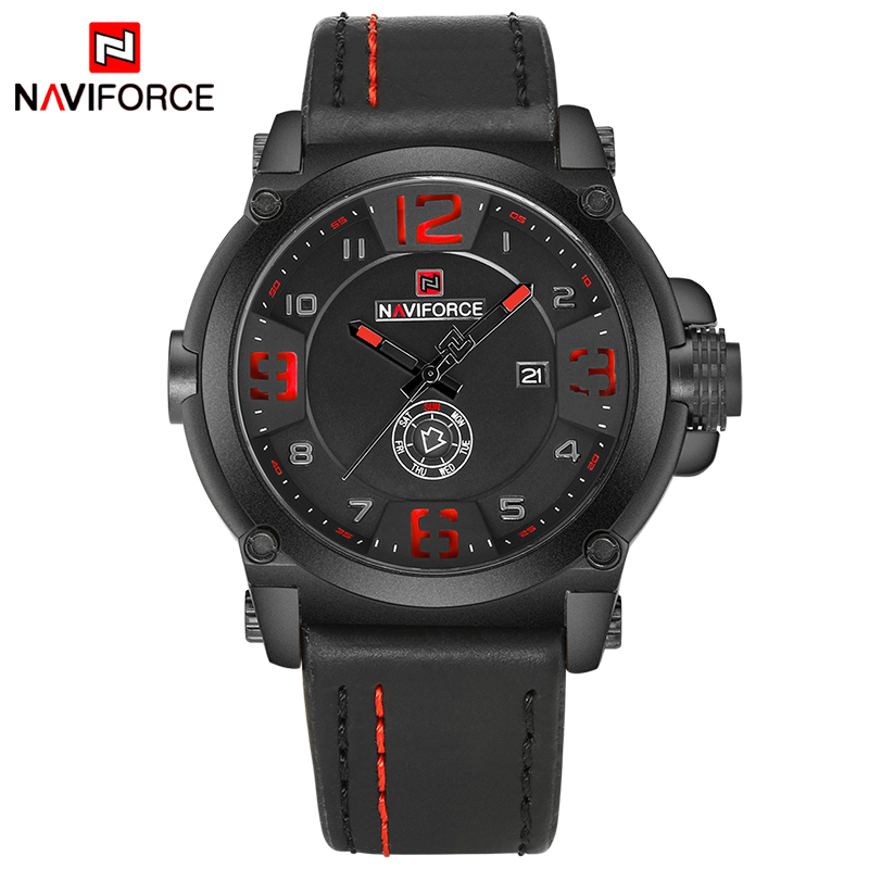 トップブランドの高級naviforce男性スポーツはメンズア - Luxury Watch Holder For Men のレビューと価格