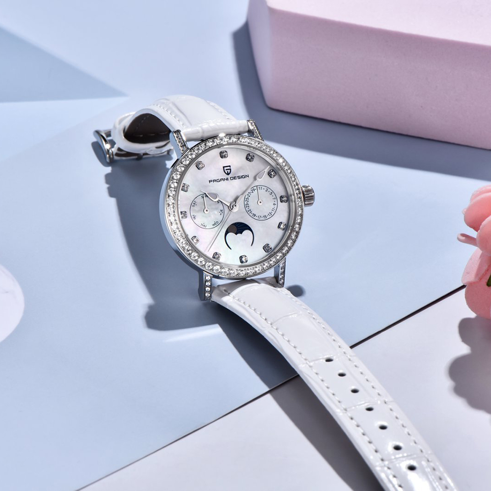 パガーニデザイン女性クォーツ時計モップダイヤルダイヤモンドベ - Luxury Watch Women のレビューと価格