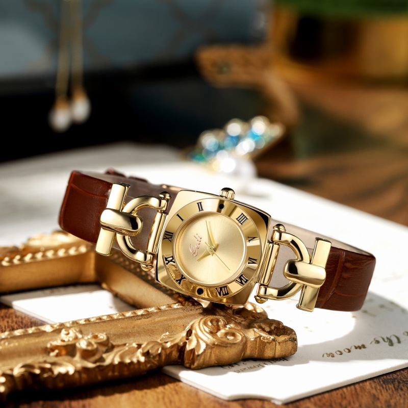 UTHAI L0031 ファッションレディースウォッチ レト - Luxury Watch Lady のレビューと価格