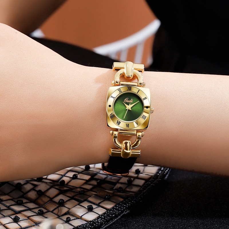 UTHAI L0031 ファッションレディースウォッチ レト - Luxury Watch Lady のレビューと価格