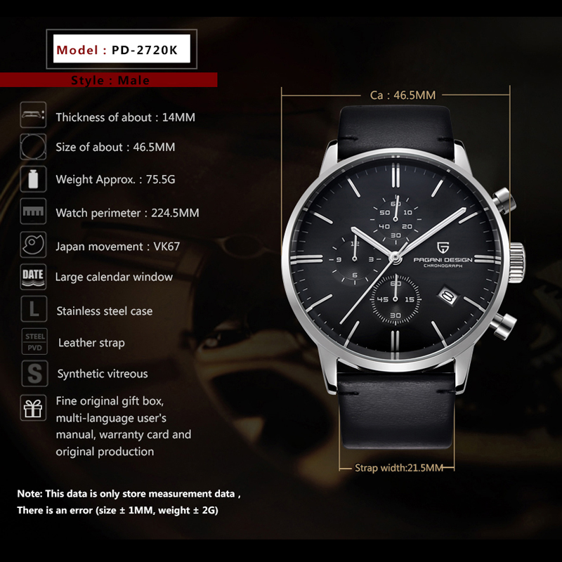 2026 新しいパガーニデザインブランド高級腕時計男性用自動 - Luxury Watch Holder For Men のレビューと価格