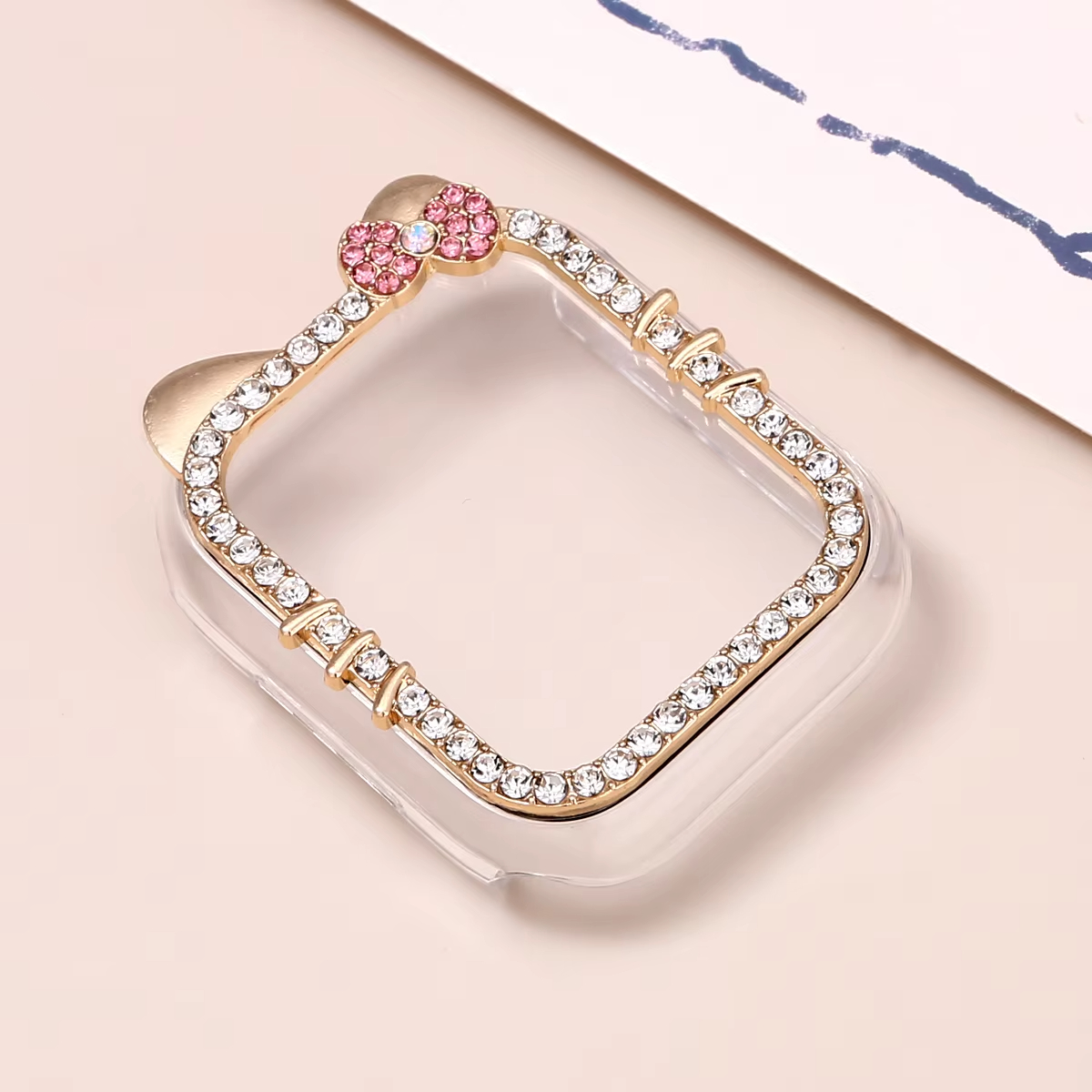高級かわいい子猫猫 Diamand 時計ケース Apple  - Luxury Watch Apple のレビューと価格