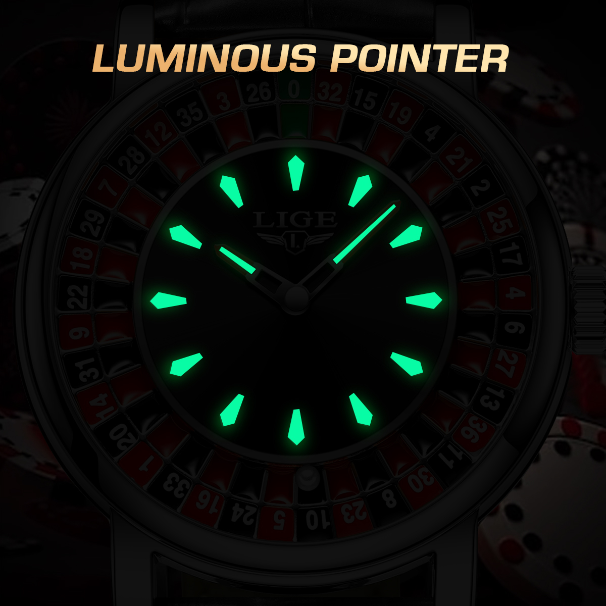 LIGE メンズ腕時計 トップブランド 高級クォーツ腕時計  - Luxury Watch Holder For Men のレビューと価格